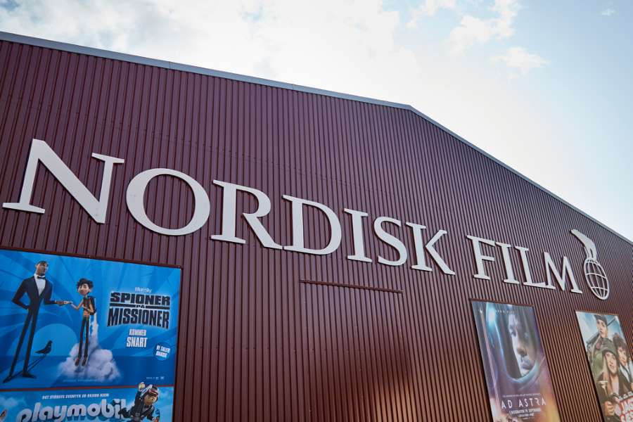 Nordisk Film Valby facadebeklædning